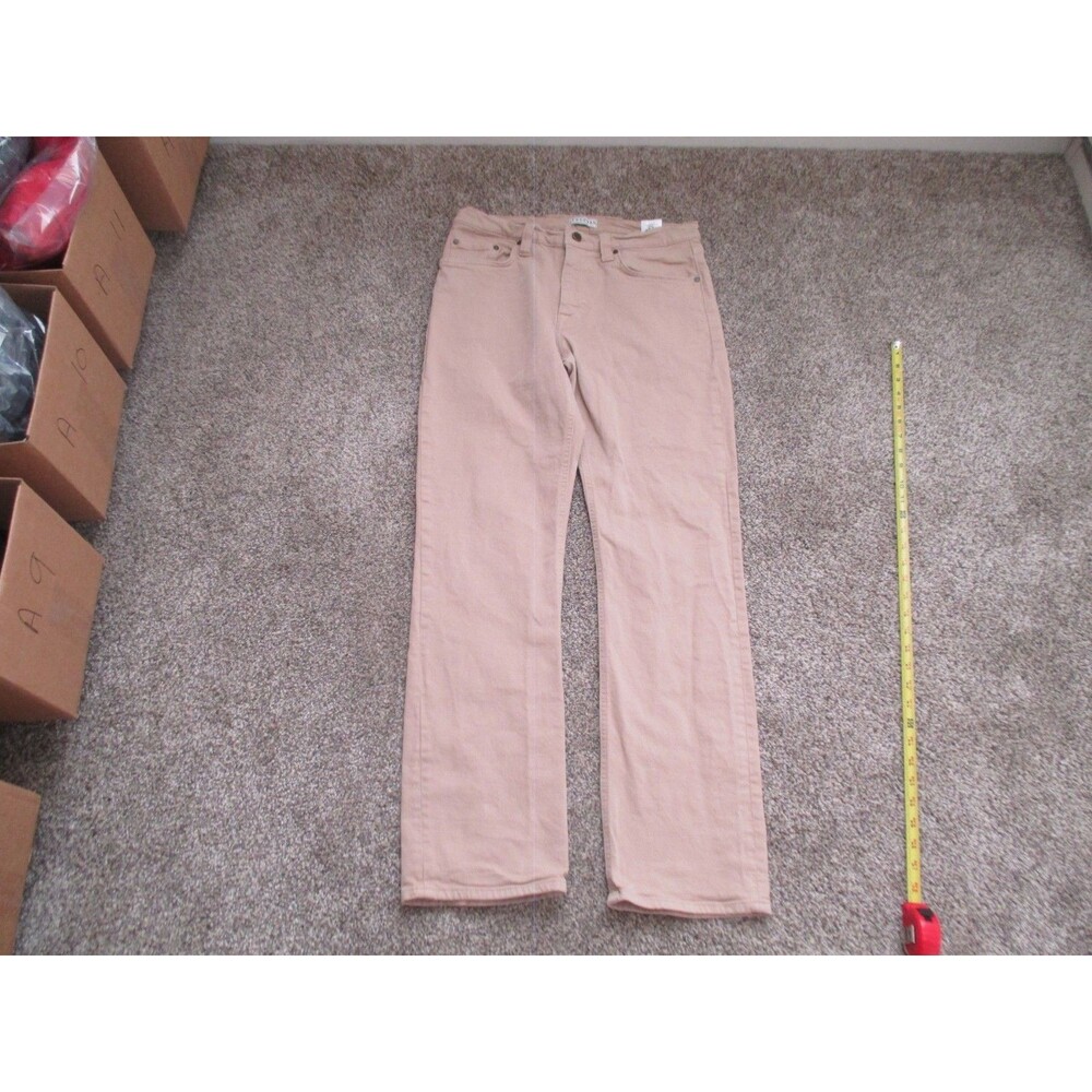 Tecovas Mens Everyday Standard Straight 5 Pocket Jeans Tan Brown Size 32x32